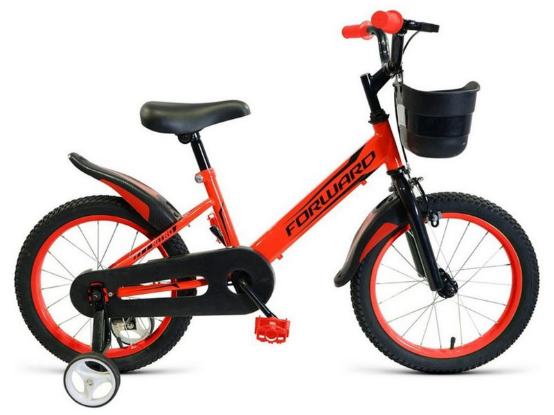 Фото Велосипед детский для мальчиков и девочек от 3 до 5 лет Forward Nitro 16 2021