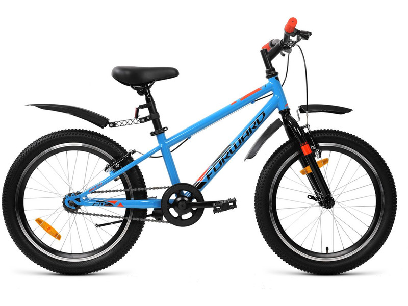 Фото Велосипед детский для мальчиков и девочек от 5 до 9 лет Forward Unit 20 1.0 2021