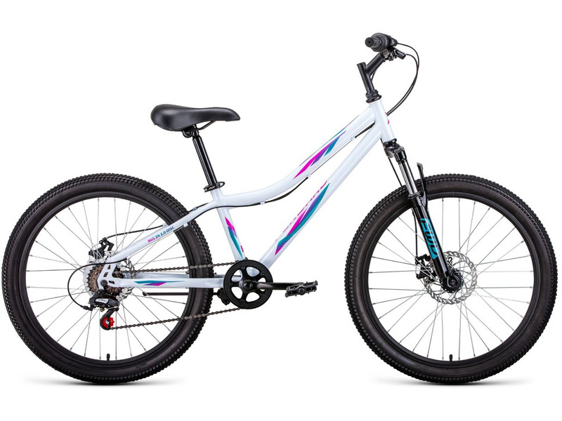 Фото Велосипед подростковый для девочек от 9 до 13 лет Forward Iris 24 2.0 Disc 2021