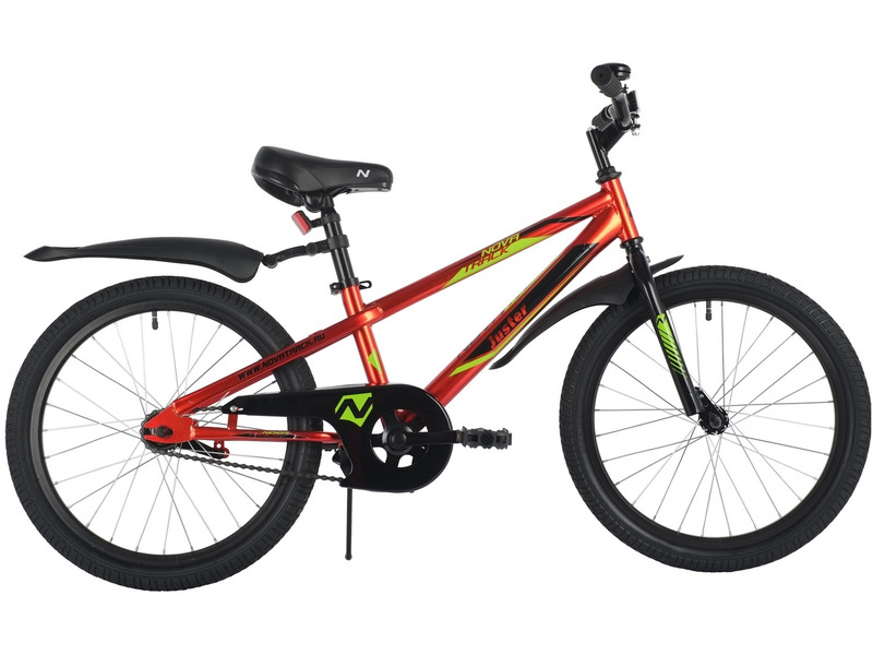 Фото Велосипед детский для мальчиков и девочек от 5 до 9 лет Novatrack Juster 20 2021