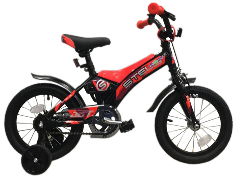 Фото Велосипед детский для мальчиков и девочек от 3 до 5 лет Stels Jet 14 Z010 2020