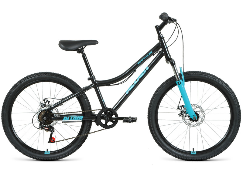 Фото Велосипед подростковый для мальчиков от 9 до 13 лет Altair MTB HT 24 2.0 Disc 2021