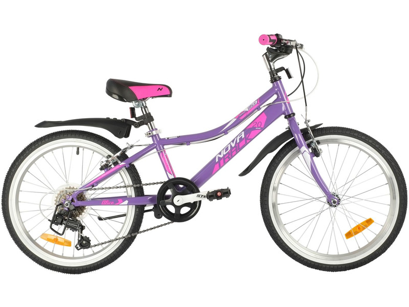 Фото Велосипед детский для мальчиков и девочек от 5 до 9 лет Novatrack Alice 20 2021