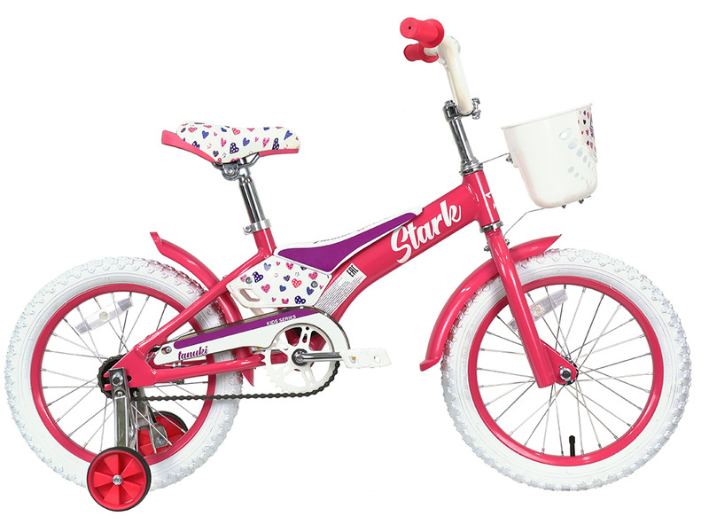 Фото Велосипед детский для девочек до 3 лет Stark Tanuki 12 Girl 2021