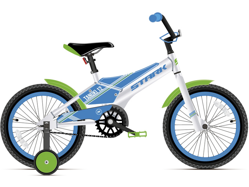 Фото Велосипед детский для мальчиков и девочек до 3 лет Stark Tanuki 12 Boy 2021