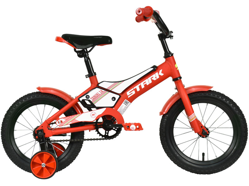 Фото Велосипед детский для мальчиков и девочек от 3 до 5 лет Stark Tanuki 14 Boy 2021
