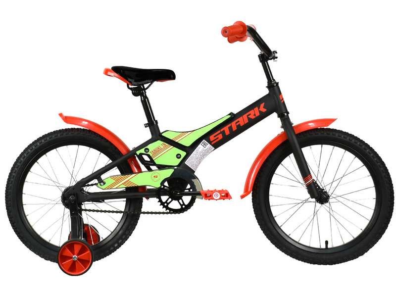 Фото Велосипед детский для мальчиков и девочек от 5 до 9 лет Stark Tanuki 18 Boy 2021