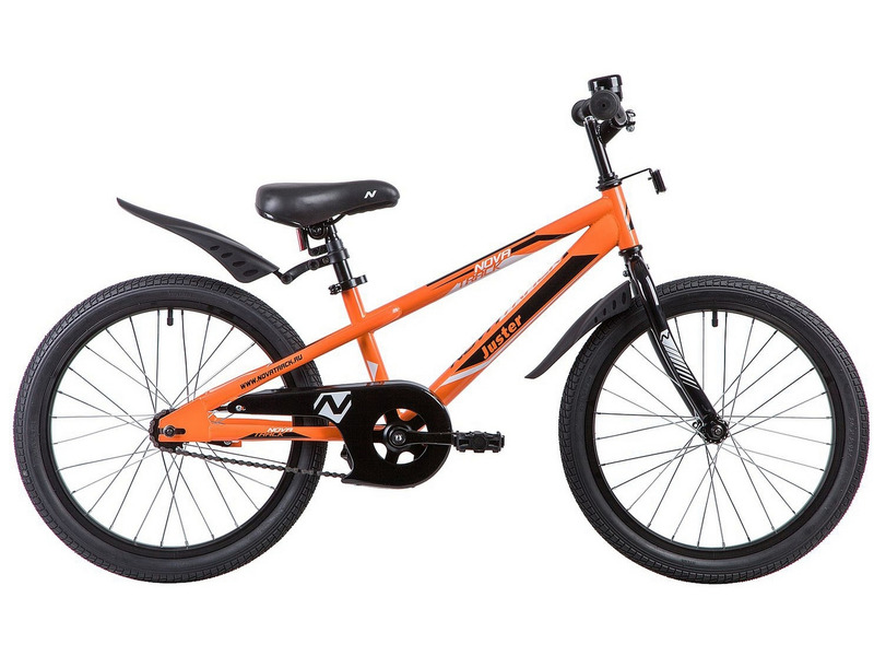 Фото Велосипед детский для мальчиков и девочек от 5 до 9 лет Novatrack Juster 20 2019
