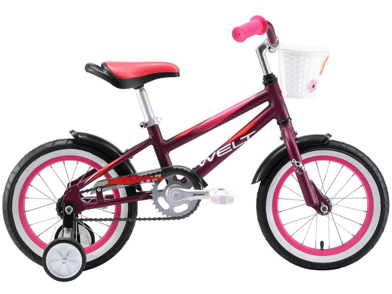 Фото Велосипед детский для мальчиков и девочек от 3 до 5 лет Welt Pony 14 2021