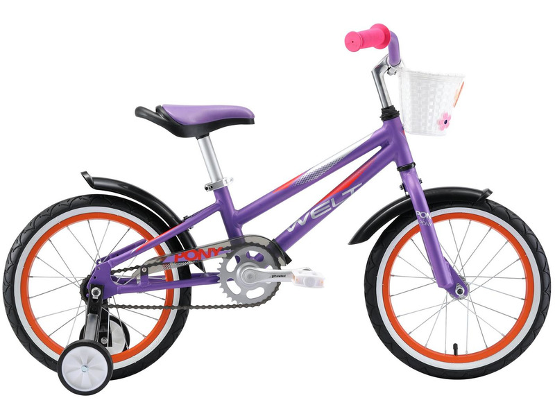 Фото Велосипед детский для мальчиков и девочек от 3 до 5 лет Welt Pony 16 2021