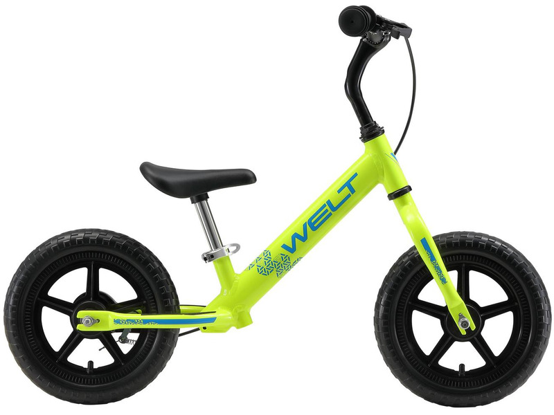 Фото Велосипед детский для мальчиков и девочек до 3 лет Welt Zebra 12 2021