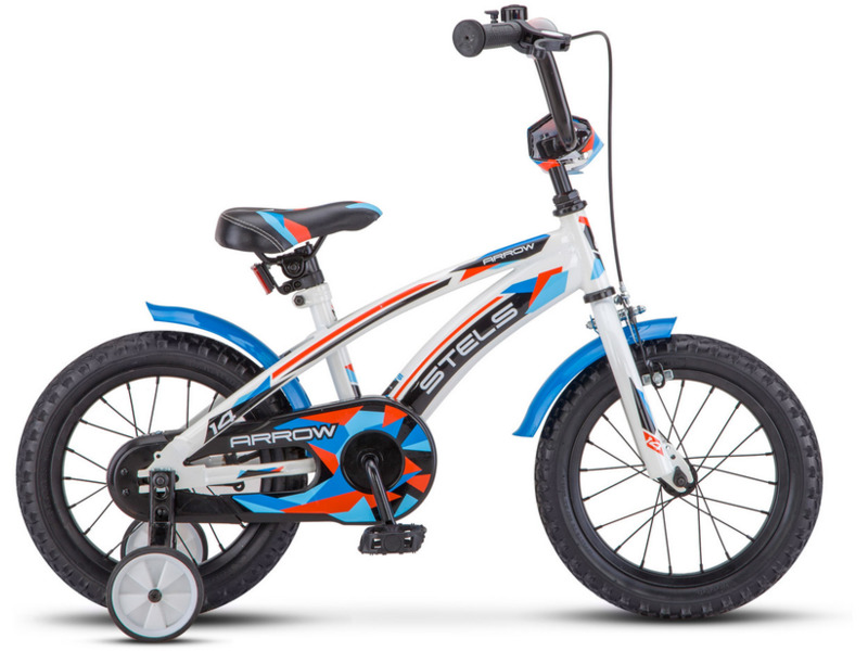 Фото Велосипед детский для мальчиков и девочек от 3 до 5 лет Stels Arrow 14 V020 2021