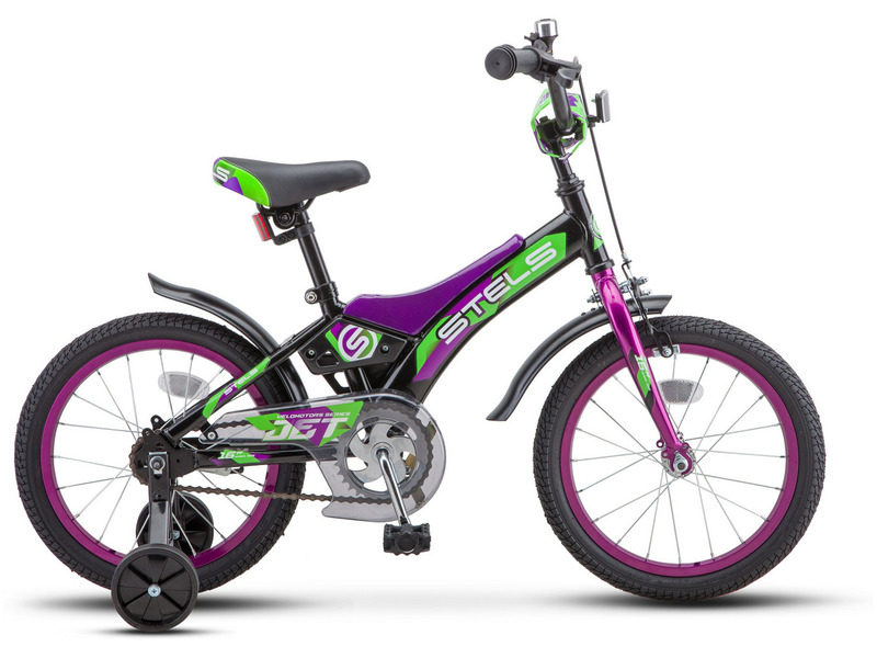 Фото Велосипед детский для мальчиков и девочек от 3 до 5 лет Stels Jet 16 Z010 2021