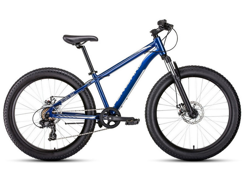 Фото Велосипед подростковый для мальчиков от 9 до 13 лет Forward Bizon Mini 24 2021