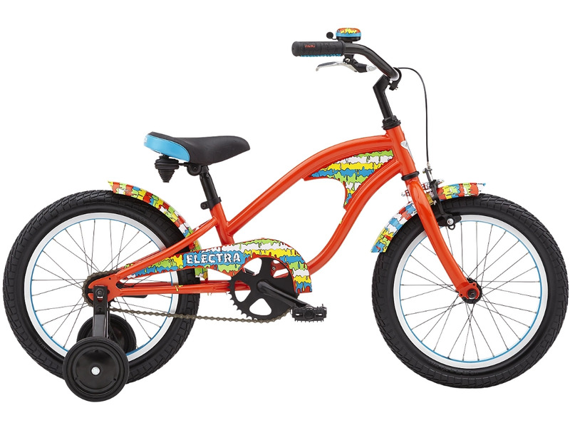 Фото Велосипед детский для мальчиков и девочек от 3 до 5 лет Trek Graffiti Drip 1 16 2021