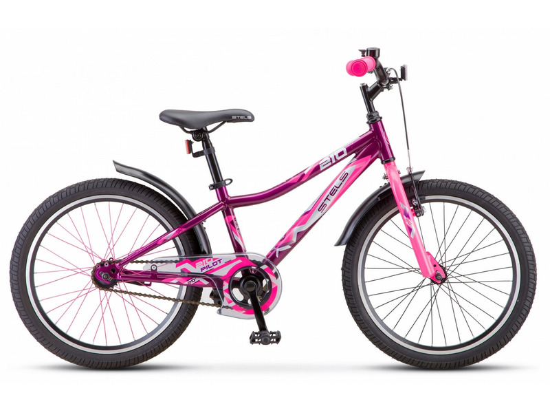Фото Велосипед детский для мальчиков и девочек от 5 до 9 лет Stels Pilot 210 20 Z010 2021
