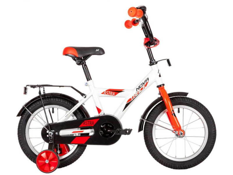 Фото Велосипед детский для мальчиков и девочек от 3 до 5 лет Novatrack Astra 14 2020