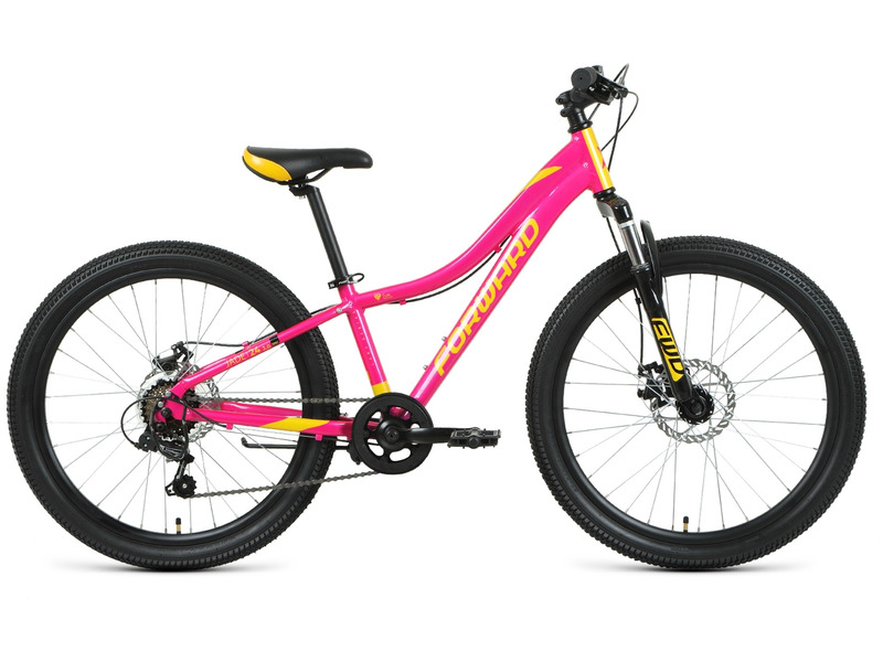 Фото Велосипед подростковый для девочек от 9 до 13 лет Forward Jade 24 2.0 D 2022