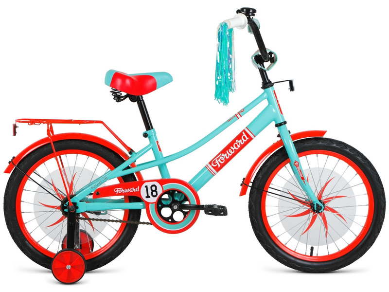 Фото Велосипед детский для мальчиков и девочек от 5 до 9 лет Forward Azure 18 2022