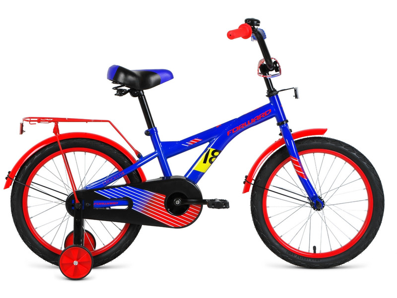 Фото Велосипед детский для мальчиков и девочек от 5 до 9 лет Forward Crocky 18 2022