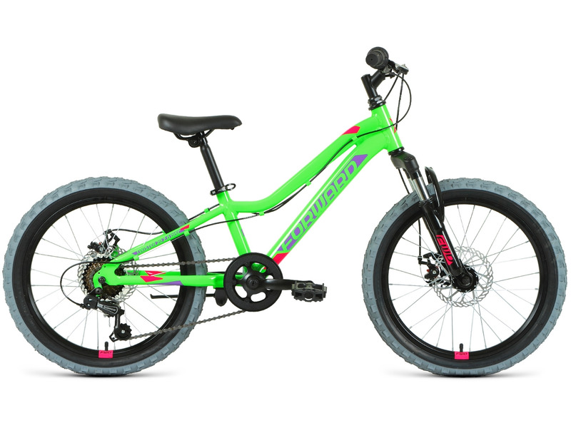Фото Велосипед детский для мальчиков и девочек от 5 до 9 лет Forward Twister 20 2.0 D 2022