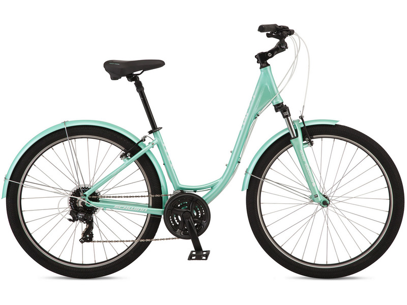 Женский велосипед Schwinn Sierra 27.5 Women, год 2021, цвет Зеленый, ростовка 14