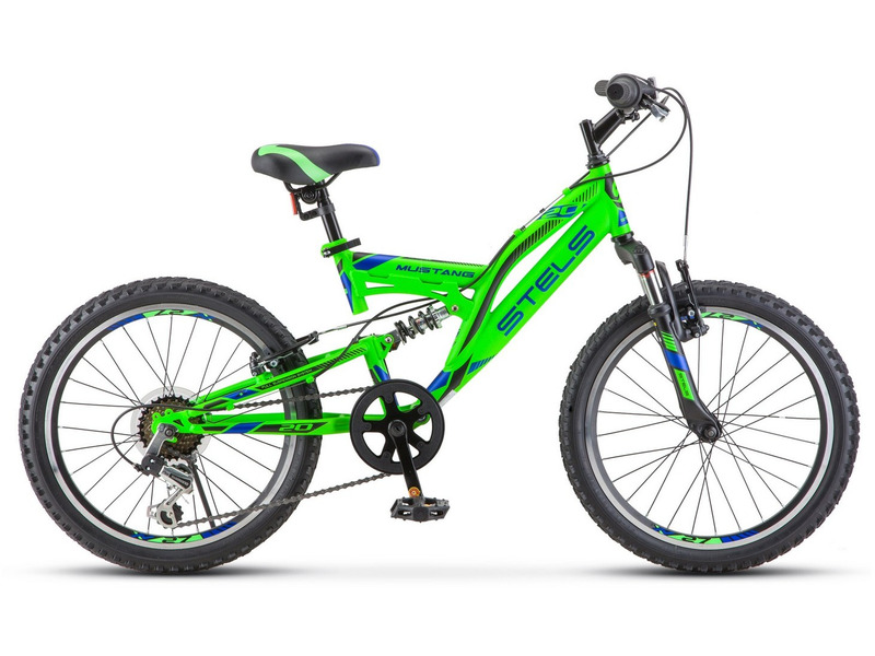 Фото Велосипед детский для мальчиков от 5 до 9 лет Stels Mustang V 20 V010 2021