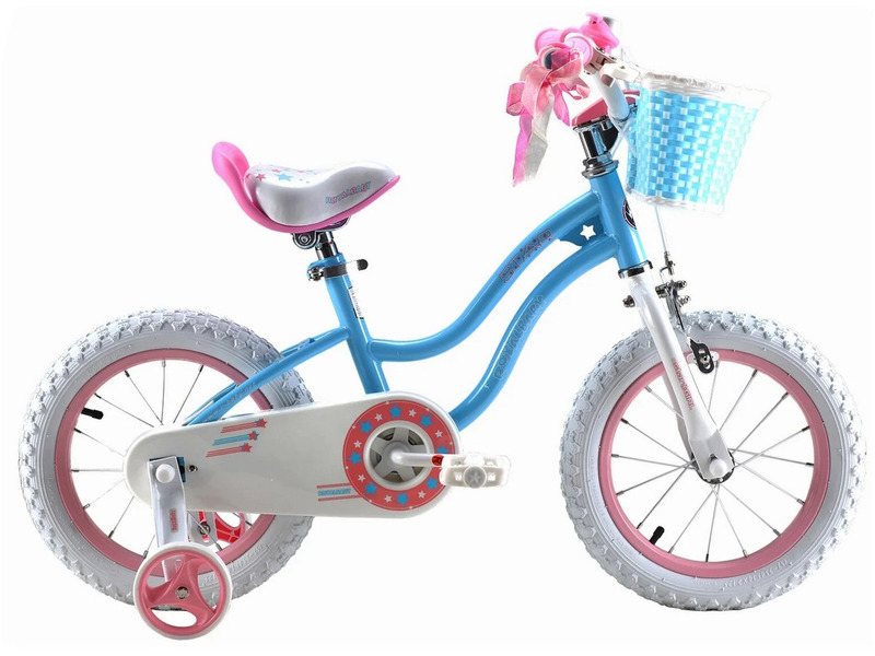 Фото Велосипед детский для девочек до 3 лет Royal Baby Stargirl Steel 12 2021
