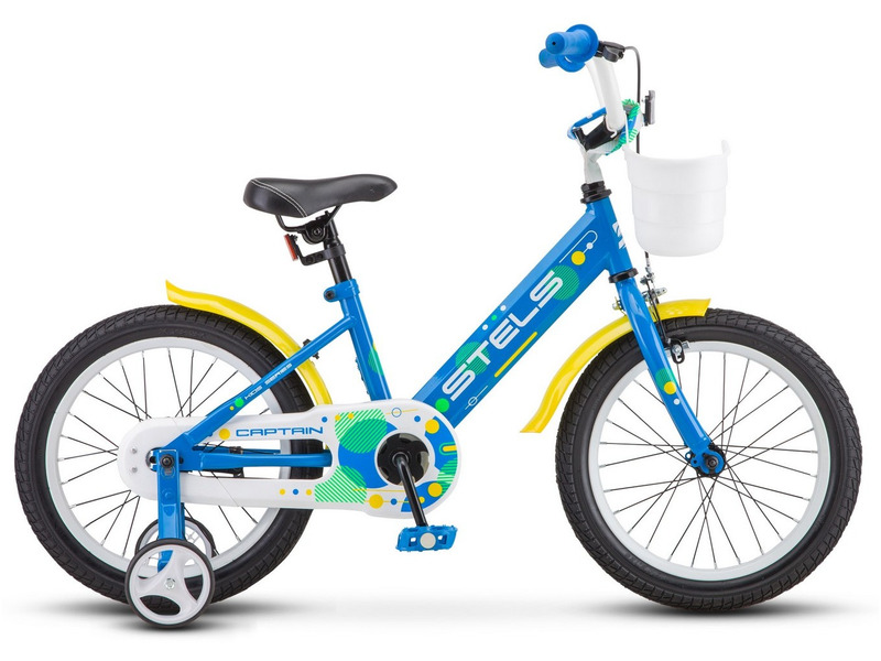 Фото Велосипед детский для мальчиков и девочек от 3 до 5 лет Stels Captain 16 V010 2022