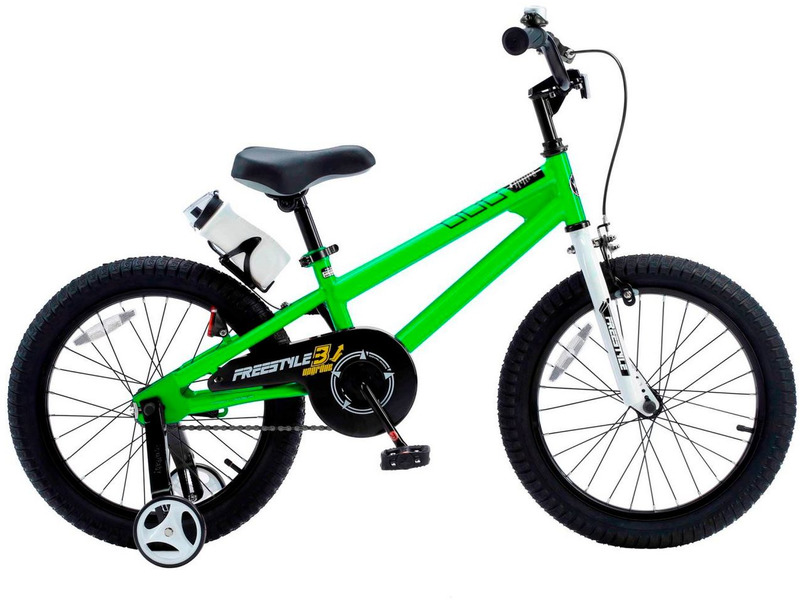 Фото Велосипед детский для мальчиков и девочек от 5 до 9 лет Royal Baby Freestyle Steel 18 2020