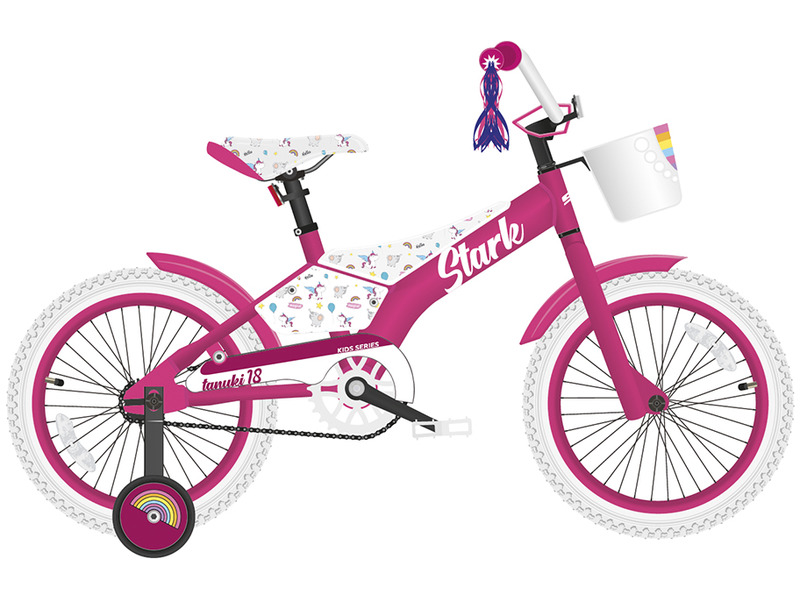 Фото Велосипед детский для девочек от 5 до 9 лет Stark Tanuki 18 Girl 2022