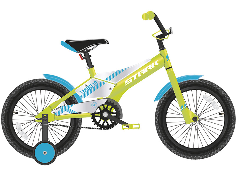 Фото Велосипед детский для мальчиков от 5 до 9 лет Stark Tanuki 16 Boy 2022