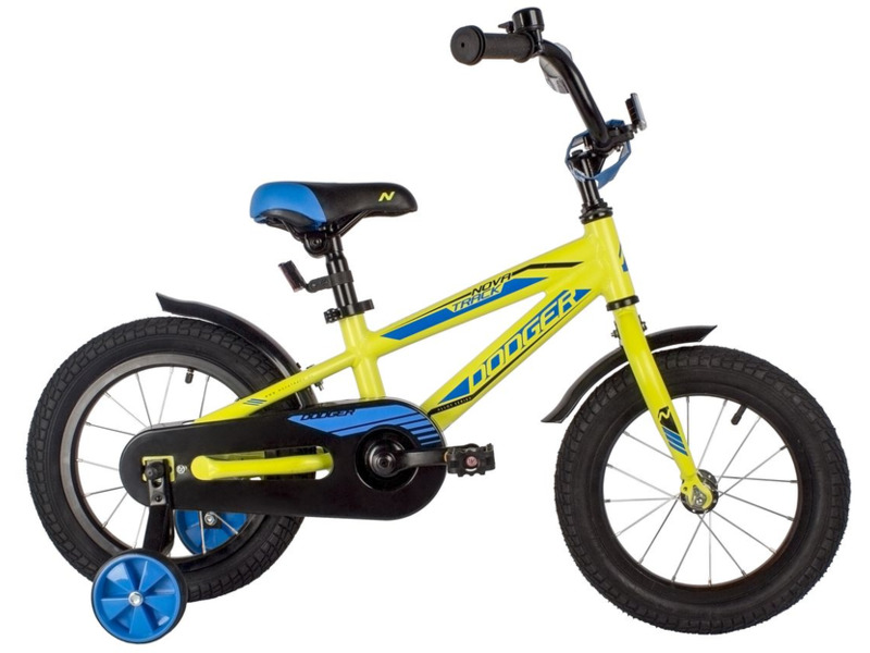 Фото Велосипед детский для мальчиков от 3 до 5 лет Novatrack Dodger 14 2022