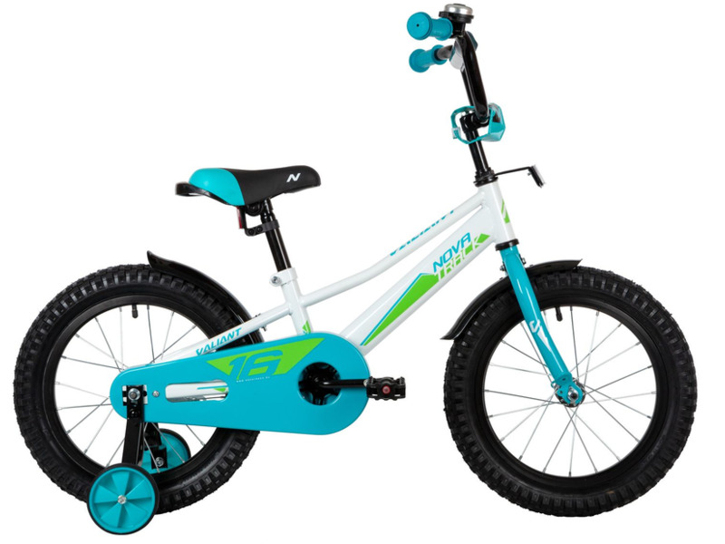 Фото Велосипед детский для мальчиков и девочек от 3 до 5 лет Novatrack Valiant 16 2022
