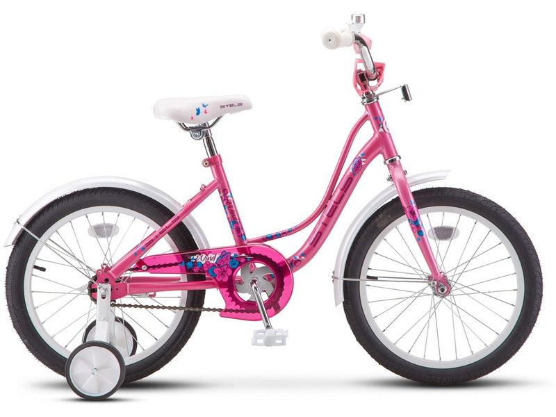 Фото Велосипед детский для девочек от 5 до 9 лет Stels Wind 18 Z020 2022