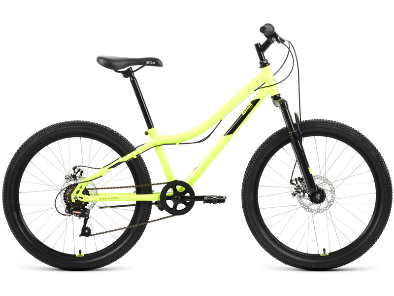 Фото Велосипед подростковый для мальчиков от 9 до 13 лет Altair MTB HT 24 2.0 D 2022