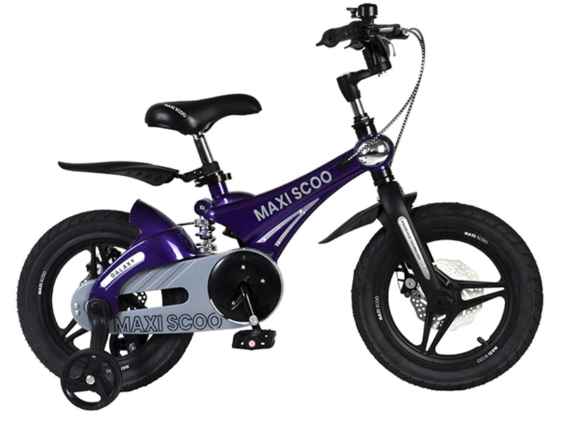Фото Велосипед детский для мальчиков и девочек от 3 до 5 лет Maxiscoo Galaxy 14 Делюкс Плюс 2022