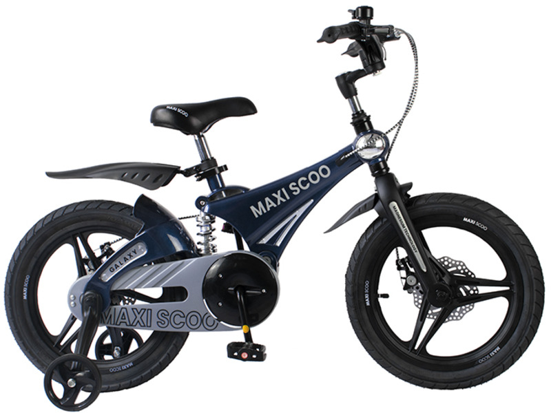 Фото Велосипед детский для мальчиков и девочек от 3 до 5 лет Maxiscoo Galaxy 16 Делюкс 2022