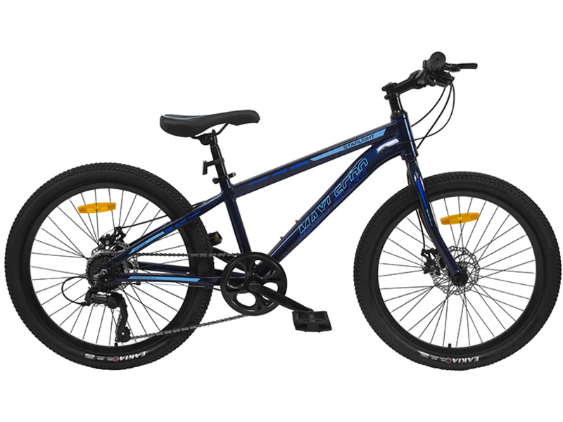 Фото Велосипед подростковый для мальчиков и девочек от 9 до 13 лет Maxiscoo Starlight 24 7sp 2022