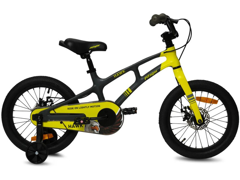 Фото Велосипед детский для мальчиков и девочек от 3 до 5 лет Pifagor Hawk 16 2022