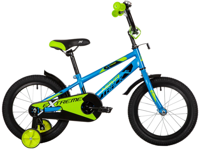 Фото Велосипед детский для мальчиков и девочек от 3 до 5 лет Novatrack Extreme 16 2021
