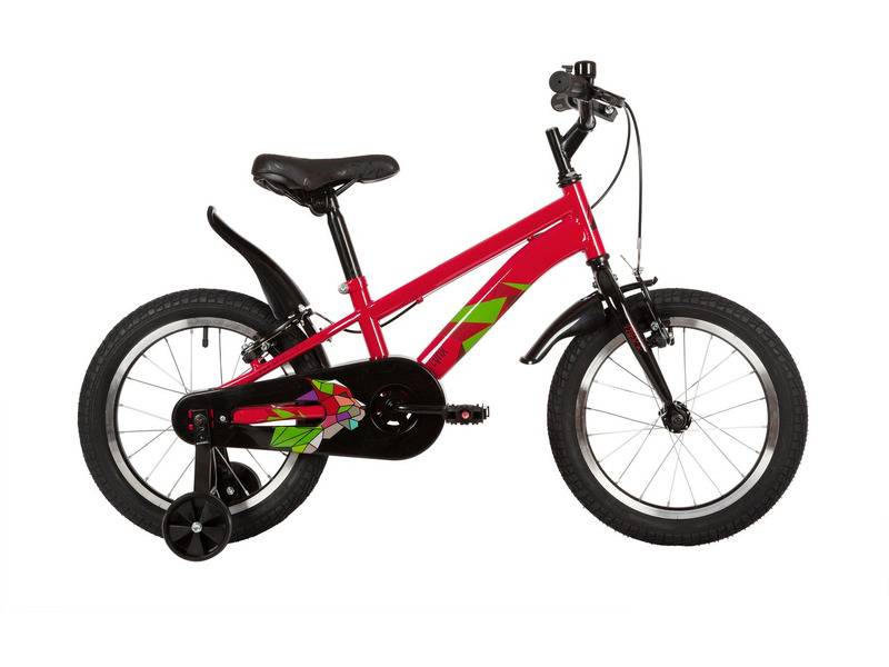Фото Велосипед детский для мальчиков и девочек от 3 до 5 лет Novatrack Lynx 16 V-Brake 2022