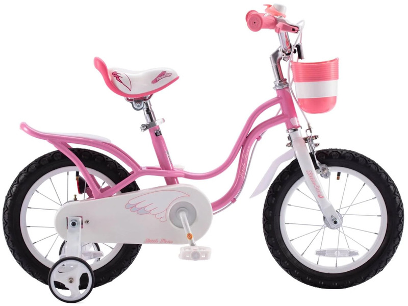 Фото Велосипед детский для девочек от 3 до 5 лет Royal Baby Little Swan 14 2022