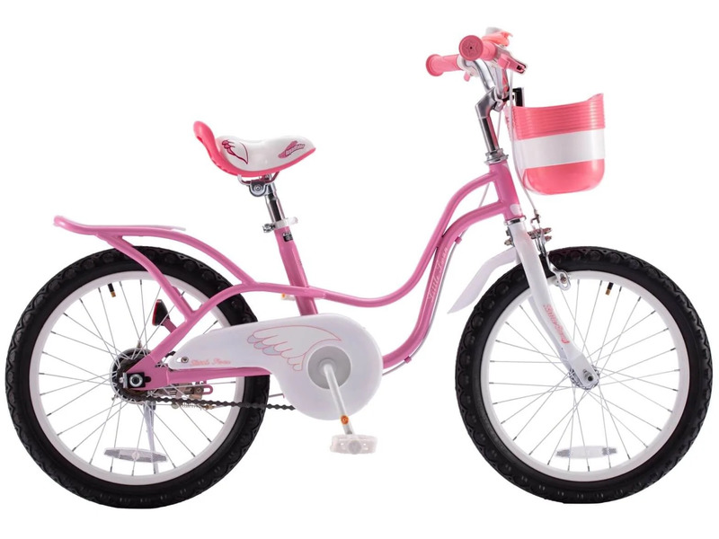 Фото Велосипед детский для девочек от 5 до 9 лет Royal Baby Little Swan 18 2022