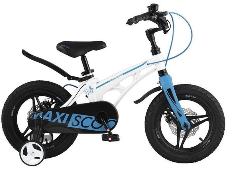Фото Велосипед детский для мальчиков и девочек от 3 до 5 лет Maxiscoo Cosmic 16 Делюкс 2021