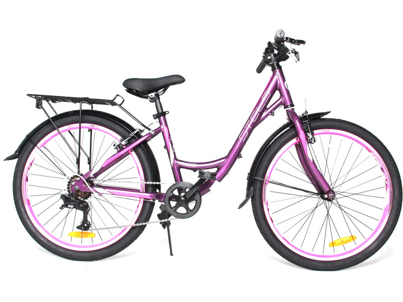 Фото Велосипед подростковый для девочек от 9 до 13 лет Stels Miss 4300 V 24 V010 2022
