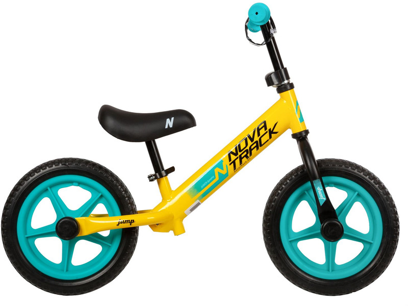 Фото Велосипед детский для мальчиков и девочек до 3 лет Novatrack Jump 12 2022