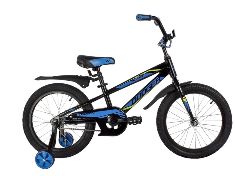 Фото Велосипед детский для мальчиков от 5 до 9 лет Novatrack Dodger 18 2022