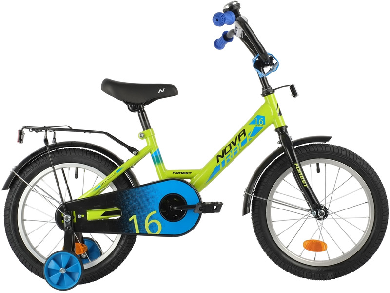 Фото Велосипед детский для мальчиков и девочек от 3 до 5 лет Novatrack Forest 16 2022
