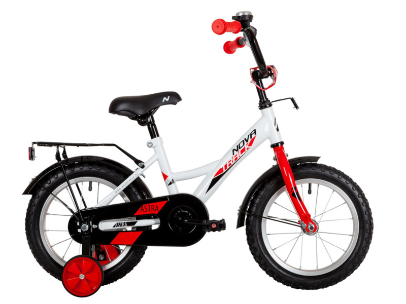 Фото Велосипед детский для мальчиков и девочек от 3 до 5 лет Novatrack Astra 14 2022